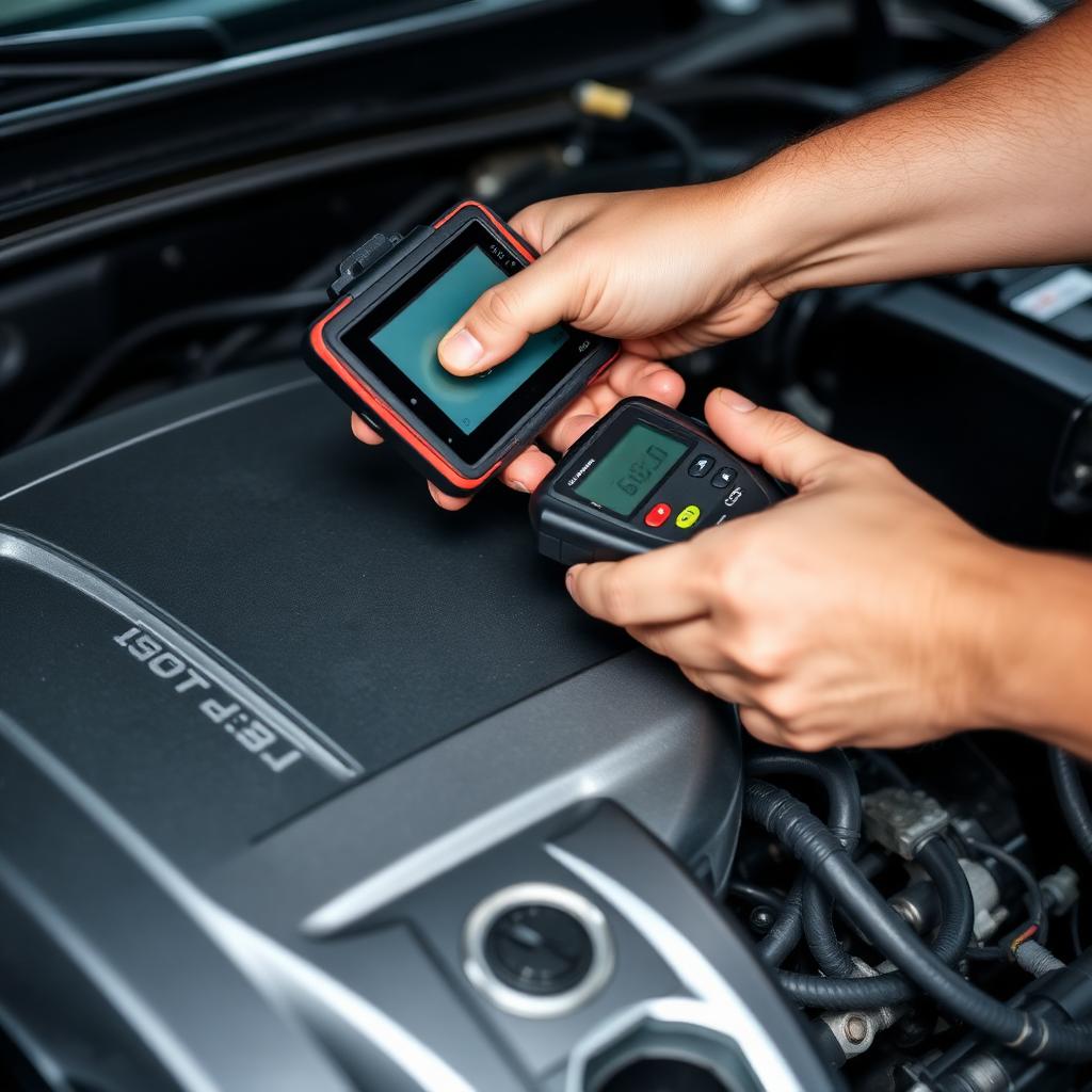 Computergestützte Fahrzeugdiagnose in der Werkstatt