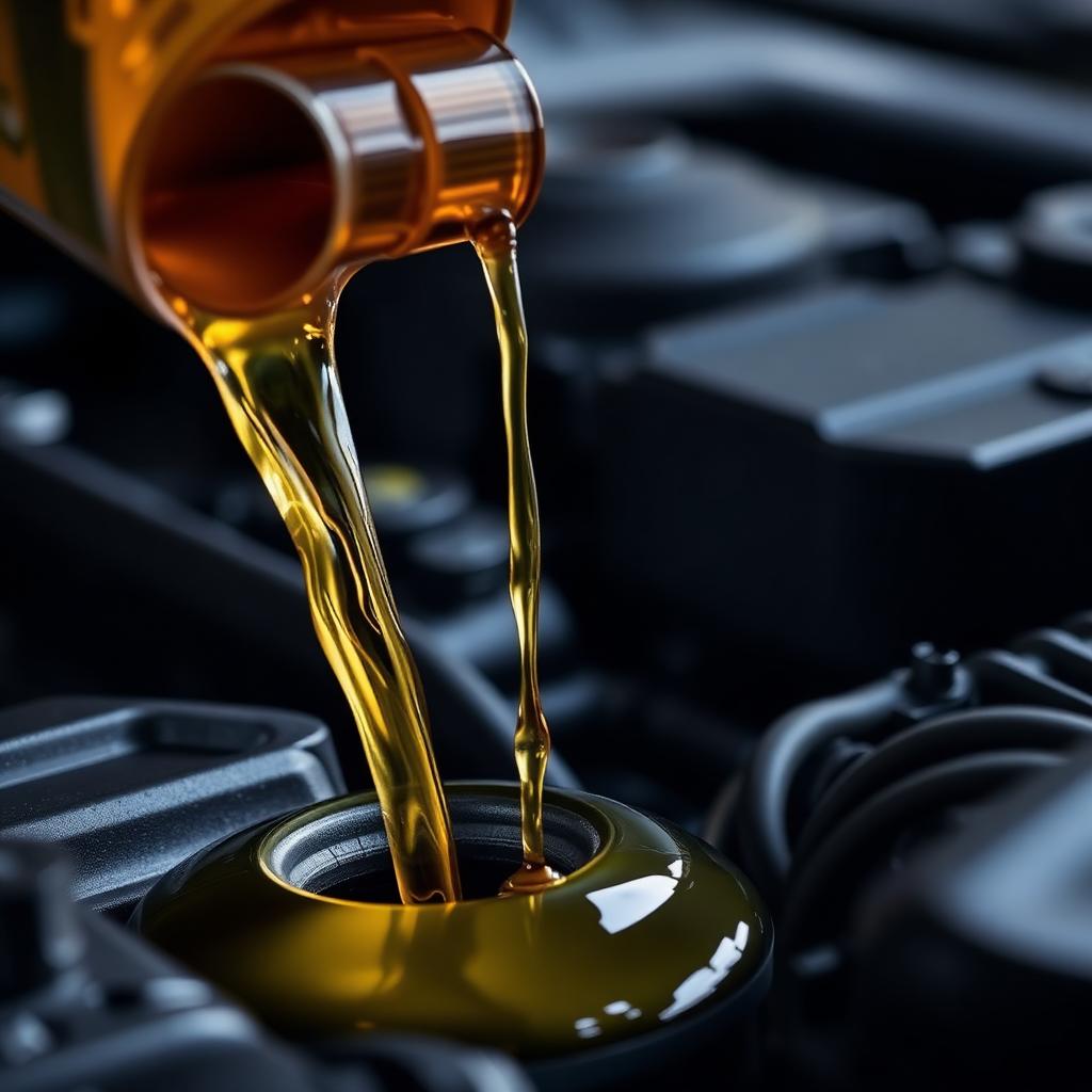 Ölwechsel mit Castrol-Markenöl bei IK Cars